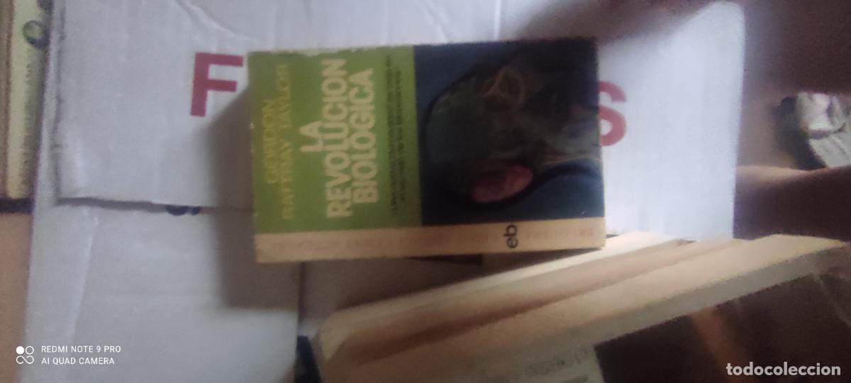 Libros de segunda mano: La revoluci&oacute;n biol&oacute;gica.- Taylor, Gordon Rattray