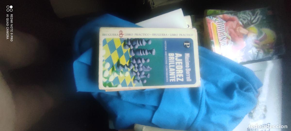 Libros de segunda mano: AJEDREZ BRILLANTE - M&Aacute;XIMO BORRELL - BRUGUERA