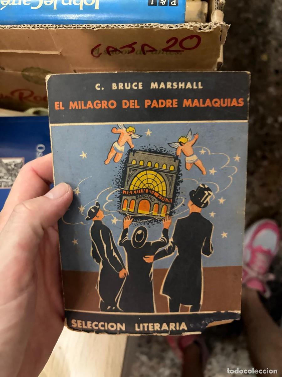 Libros de segunda mano: CAJA20 C. Bruce Marshall, El milagro del padre Malaqu&iacute;as, Selecci&oacute;n Literaria