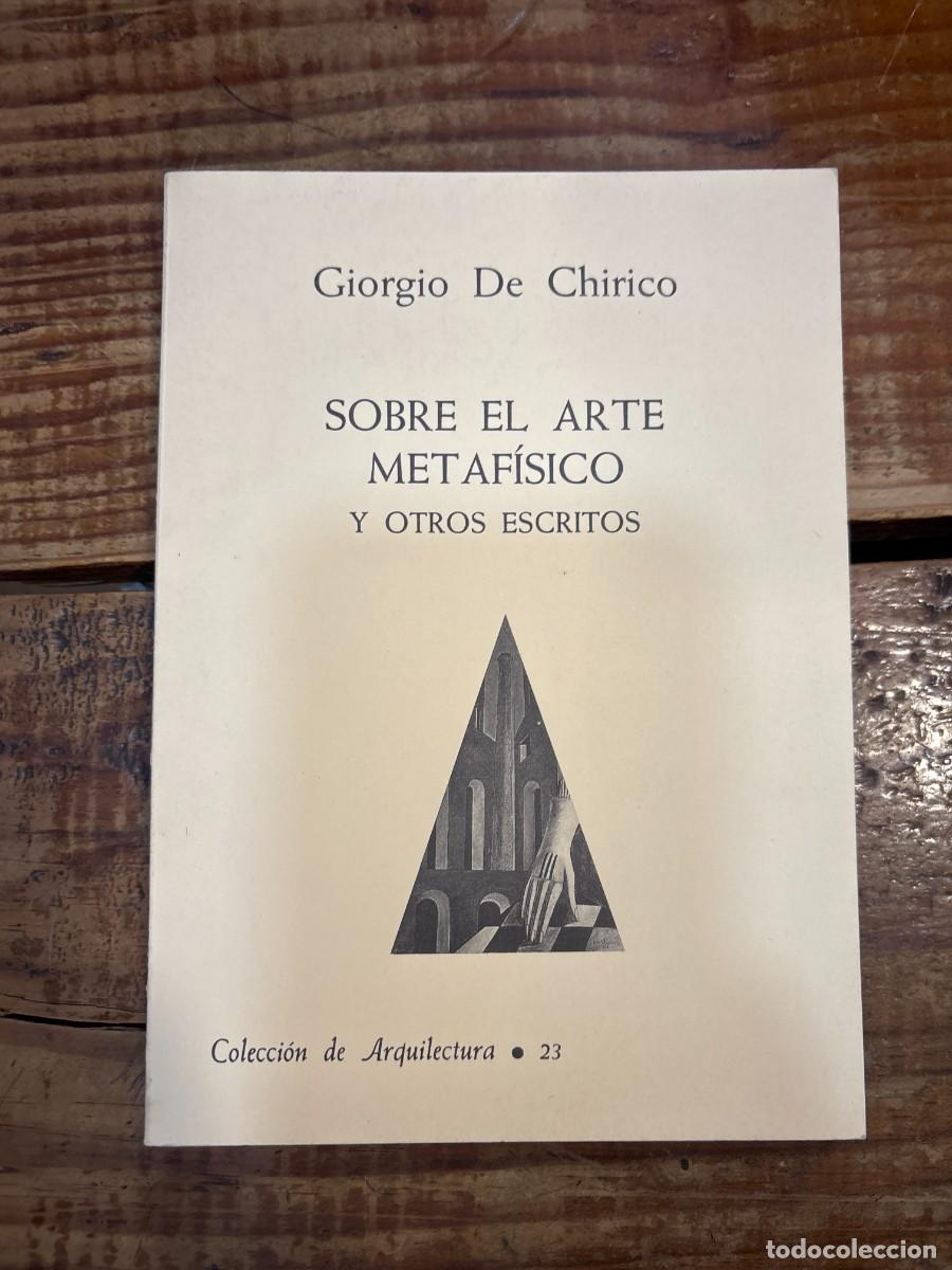 Libros de segunda mano: Sobre el arte metaf&iacute;sico y otros escritos TRS Hejduk, John Idioma: Espa&ntilde;ol Editorial: Colegio Ofic