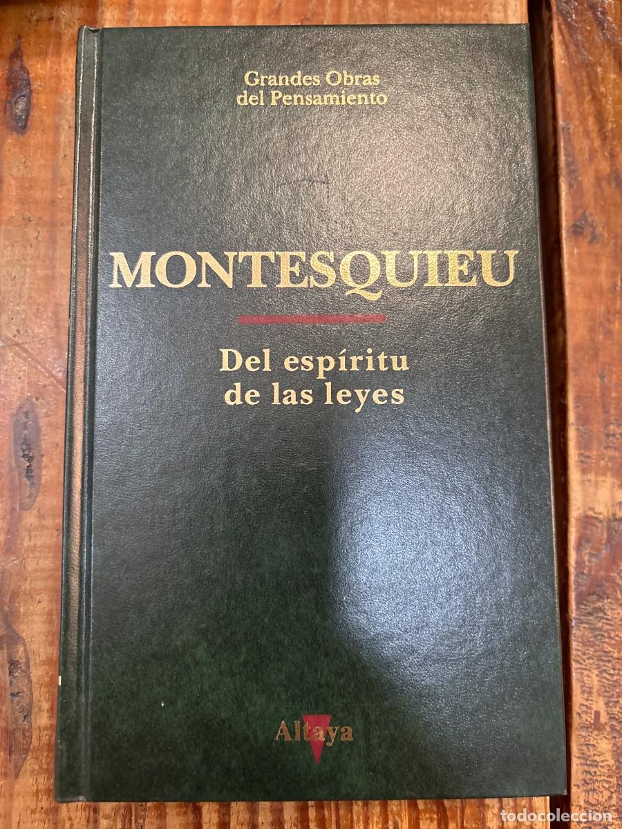 Libros de segunda mano: Del espiritu de las leyes (grandesobras del pensamiento; (10)) TRSAA MONTESQUIEU Idioma: Espa&ntilde;ol E