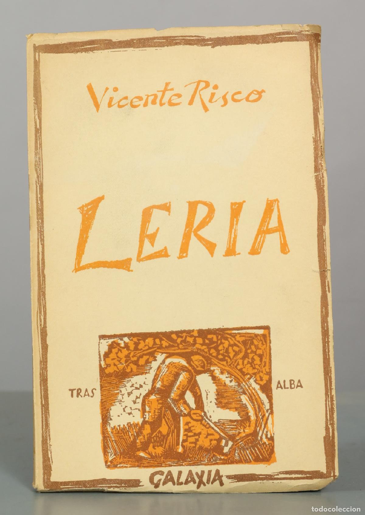 Libros de segunda mano: Leria Vicente Risco Editorial Galaxia