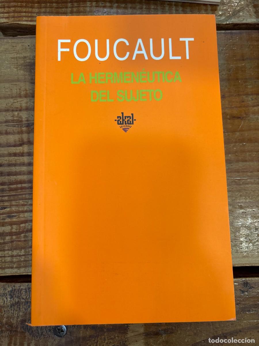 Libros de segunda mano: La hermen&eacute;utica del sujeto (Spanish Edition) TRSAAA Foucault, Michel Idioma: Espa&ntilde;ol Editorial: Ed