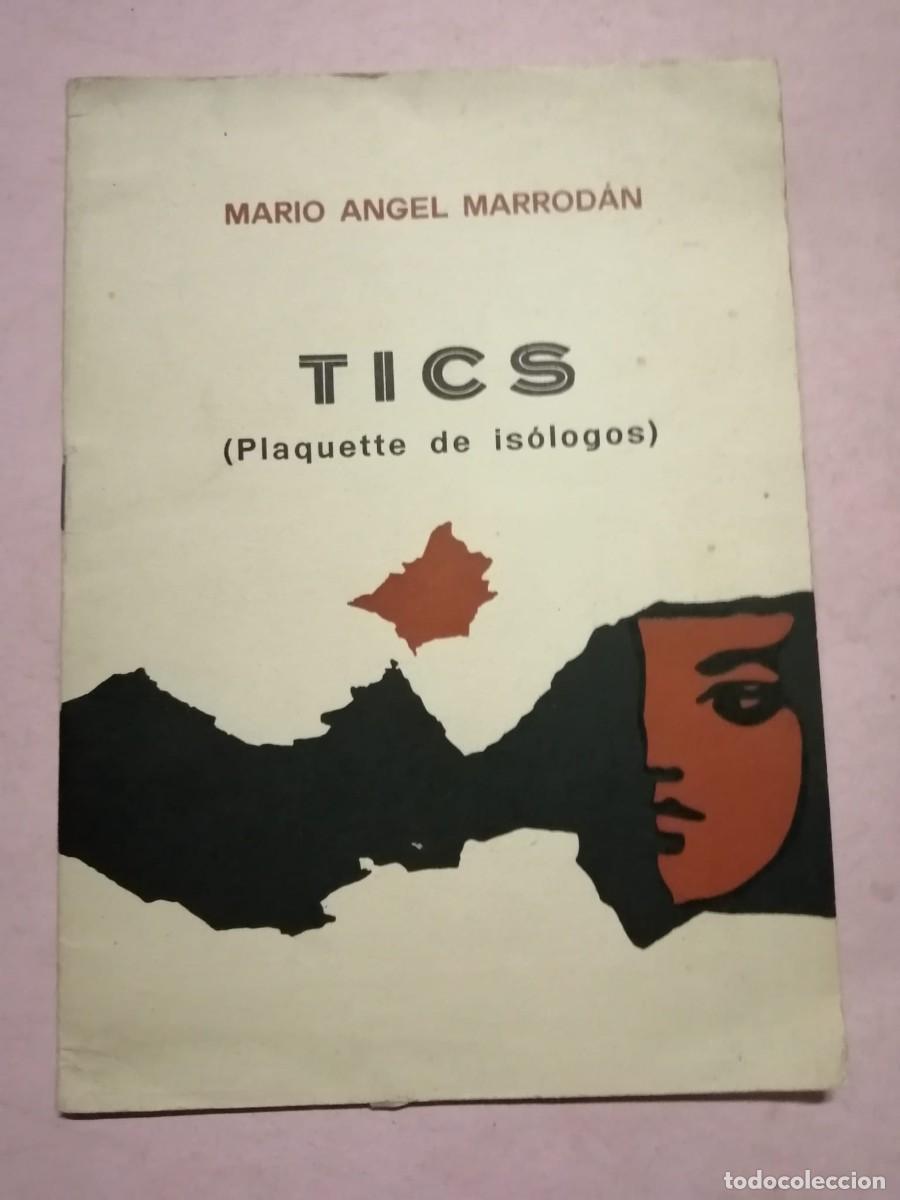 Libros de segunda mano: TICS, PLAQUETTE DE ISOLOGOS (MARIOANGEL MARRODAN)
