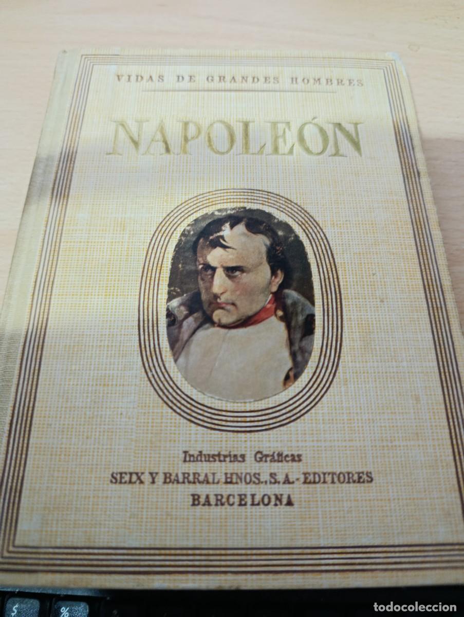 Libros de segunda mano: VIDAS DE GRANDES HOMBRES. NAPOLE&Oacute;N. 1952 EST32B3