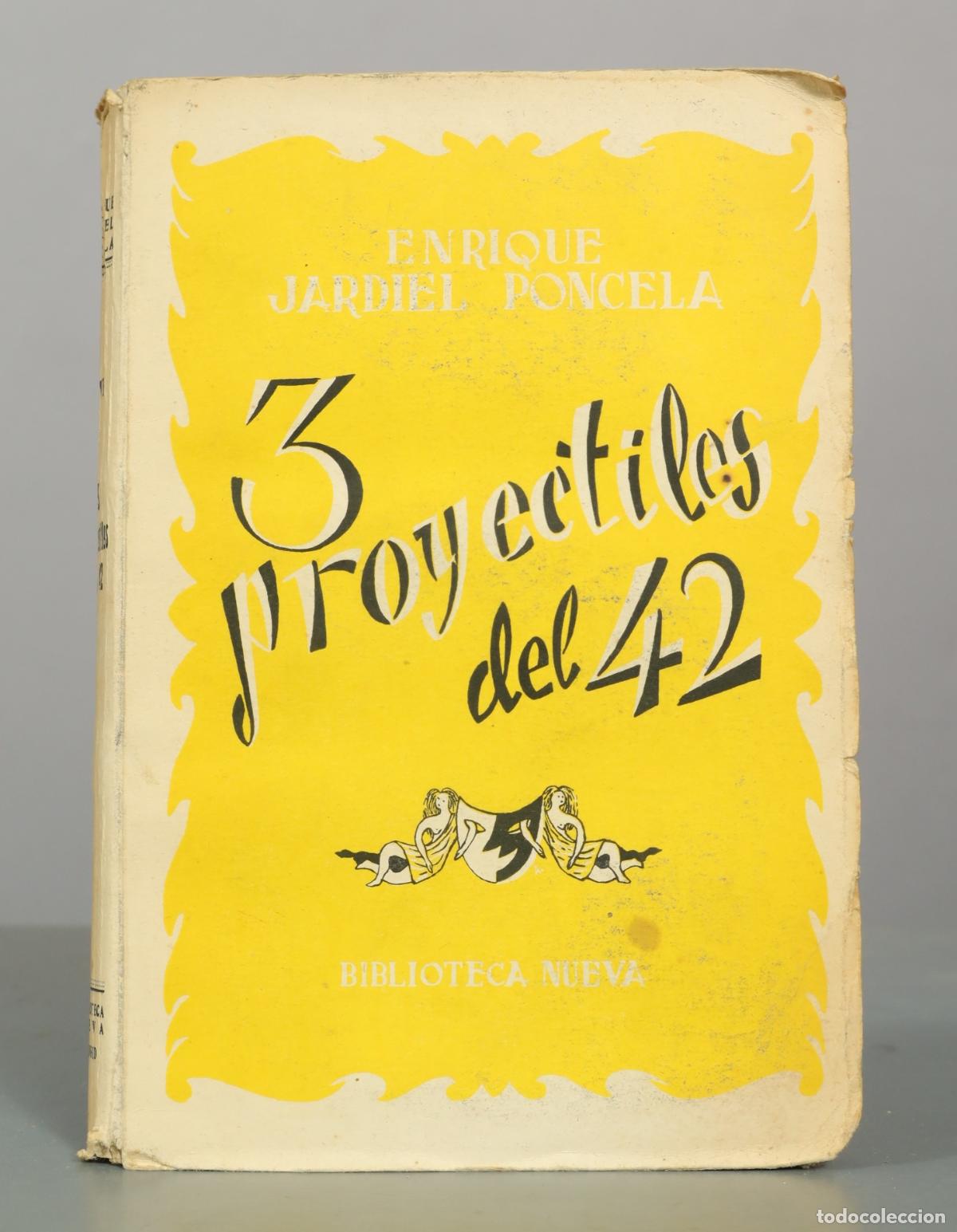 Libros de segunda mano: 3 proyectiles del 42 - Enrique Jardiel Poncela - Biblioteca Nueva