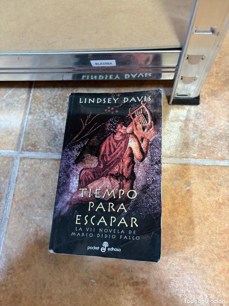 Libros de segunda mano: BLAS98A Lindsey Davis, Tiempo para escapar: La VII novela de Marco Didio Falco, Pocket Edhasa