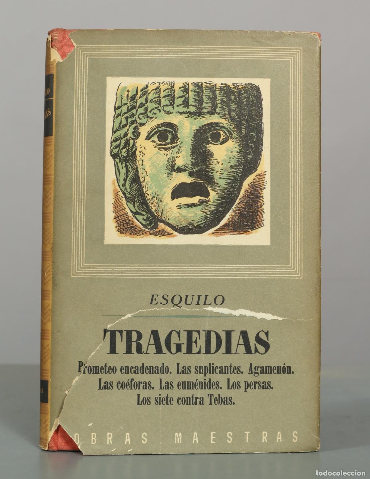 Libros de segunda mano: Tragedias - Esquilo - Editorial Iberia