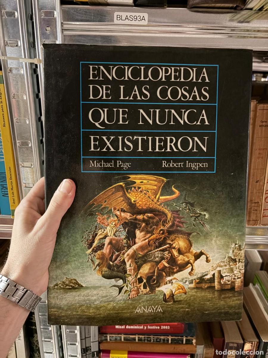 Libros de segunda mano: BLAS93A Michael Page y Robert Ingpen, Enciclopedia de las cosas que nunca existieron, Anaya