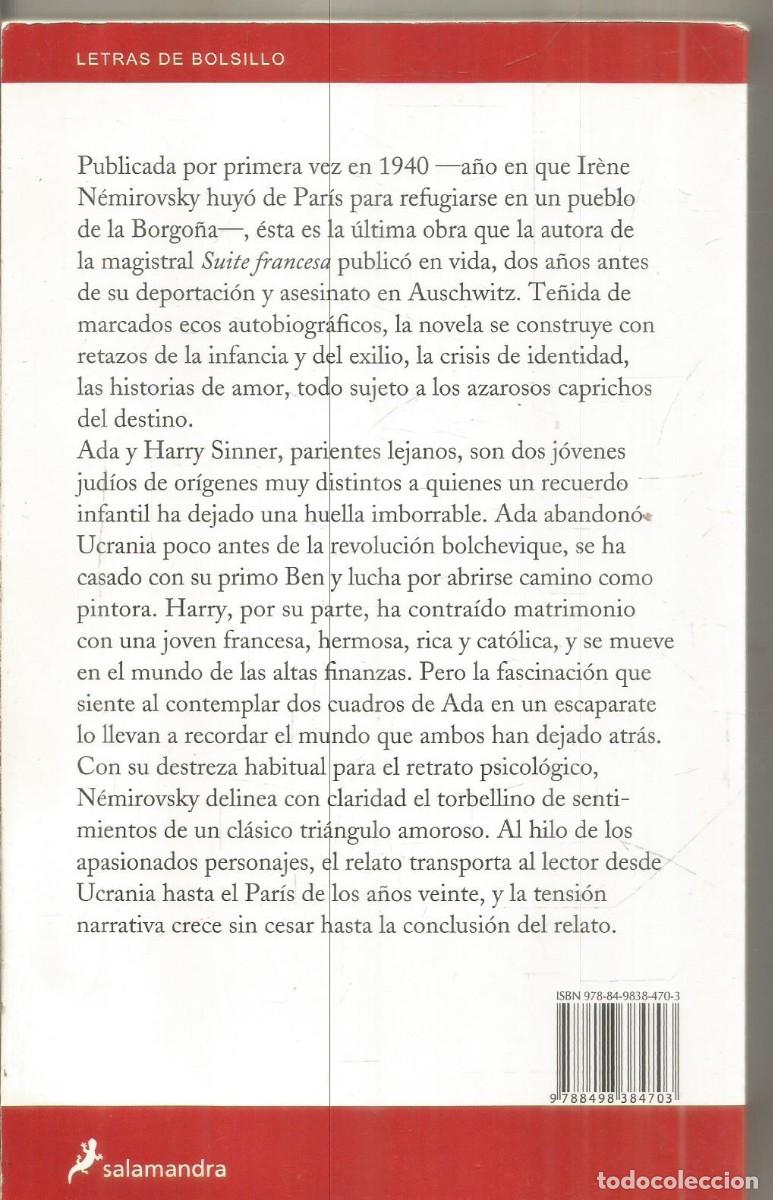 Libros de segunda mano: IRENE NEMIROVSKY. LOS PERROS Y LOS LOBOS. SALAMANDRA - Foto 2