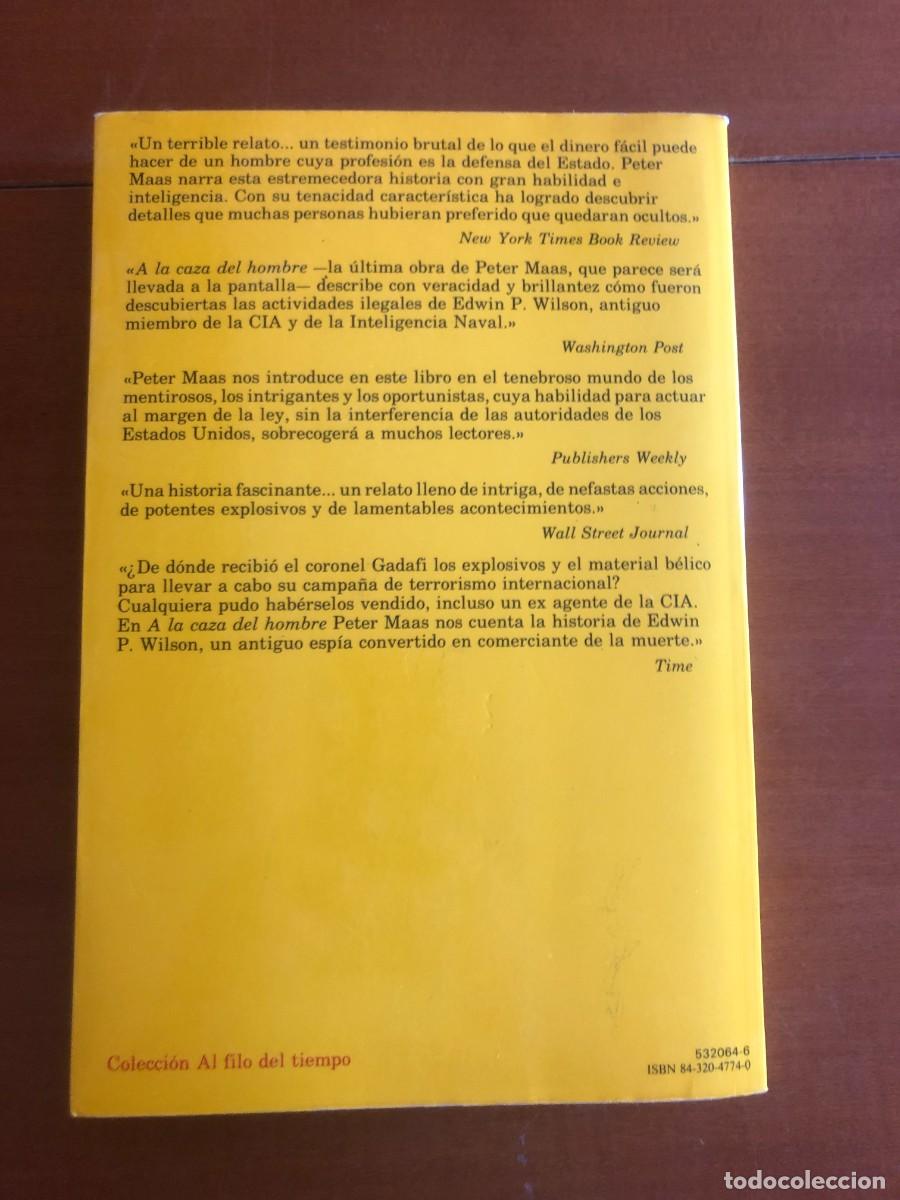 Libros de segunda mano: A la caza del hombre - Foto 3