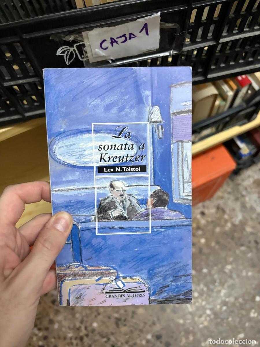 Libros de segunda mano: CAJA1 La sonata a Kreutzer &mdash; Lev N. Tolstoi &mdash; Bibliotex &mdash; Colecci&oacute;n Grandes Autores, Biblioteca de L
