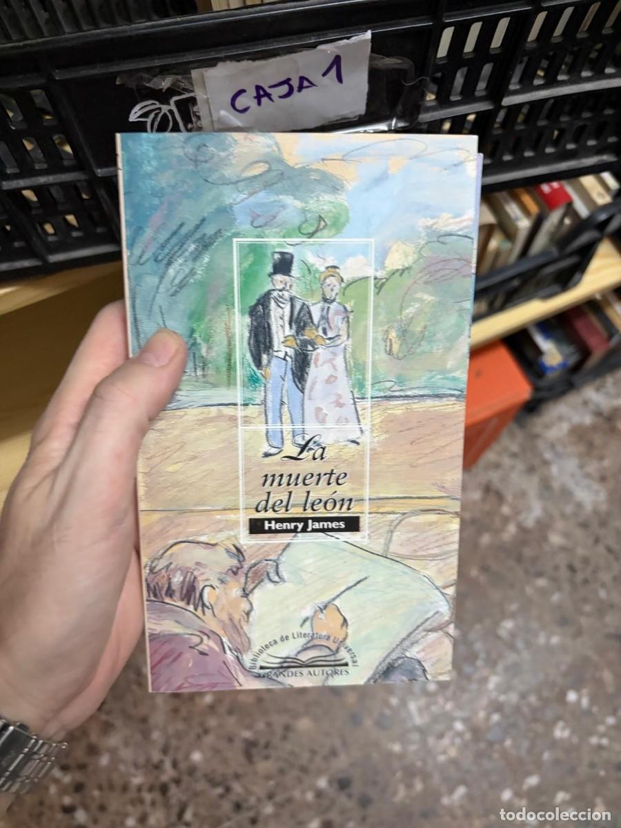 Livros em segunda m&atilde;o: CAJA1 La muerte del le&oacute;n &mdash; Henry James &mdash; Bibliotex &mdash; Colecci&oacute;n Grandes Autores, Biblioteca de Litera