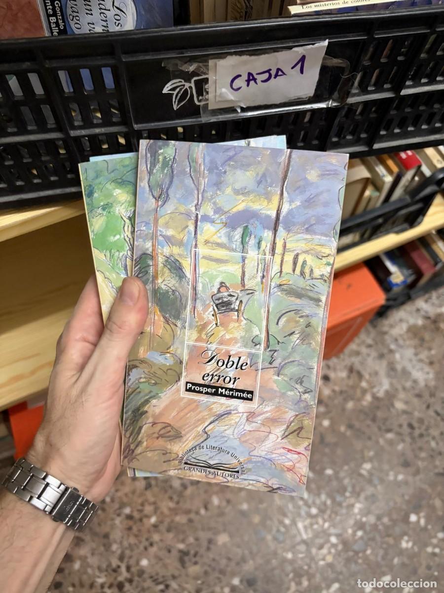 Libros de segunda mano: CAJA1 Doble error &mdash; Prosper M&eacute;rim&eacute;e &mdash; Bibliotex &mdash; Colecci&oacute;n Grandes Autores, Biblioteca de Literatur