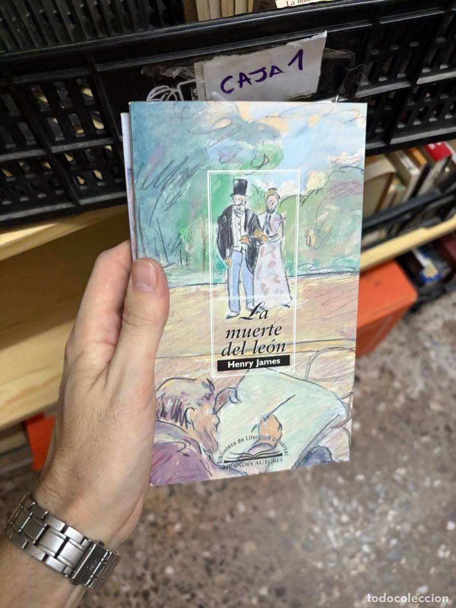 Libros de segunda mano: CAJA1 La muerte del le&oacute;n &mdash; Henry James &mdash; Bibliotex &mdash; Colecci&oacute;n Grandes Autores, Biblioteca de Litera