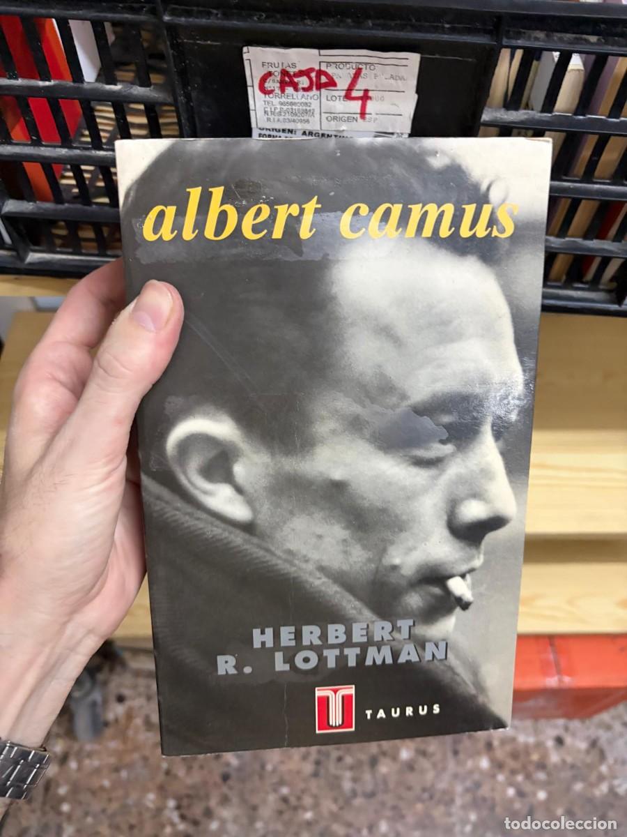 Libros de segunda mano: CAJA4 Herbert R. Lottman, Albert Camus, Taurus