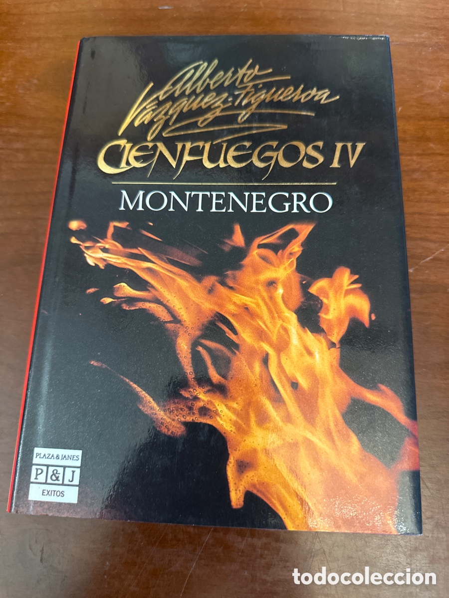 Libros de segunda mano: CIENFUEGOS IV MONTENEGRO ALBERTO VAZQUEZ FIGUEROA TAPAS DURAS 1990 PRIMERA EDICI&Oacute;N