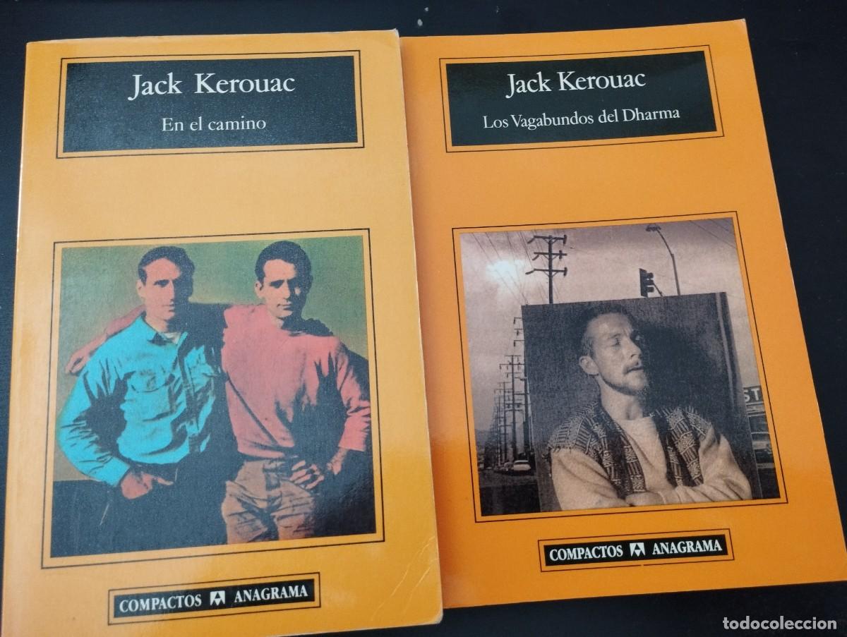 Libros de segunda mano: PACK KEROUAC: EN EL CAMINO/VAGABUNDOS DHARMA (ANAGRAMA)