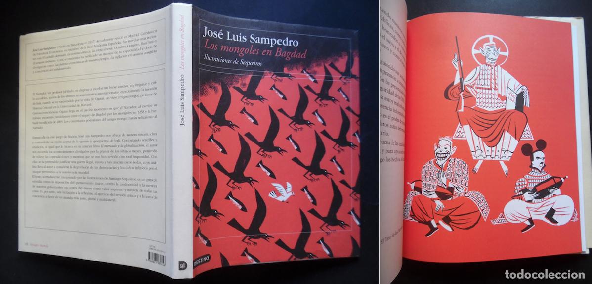 Libros de segunda mano: Los mongoles en Bagdad, por Jos&eacute; Luis Sampedro. Ilustraciones de Sequeiros Intacto con sobrecubierta