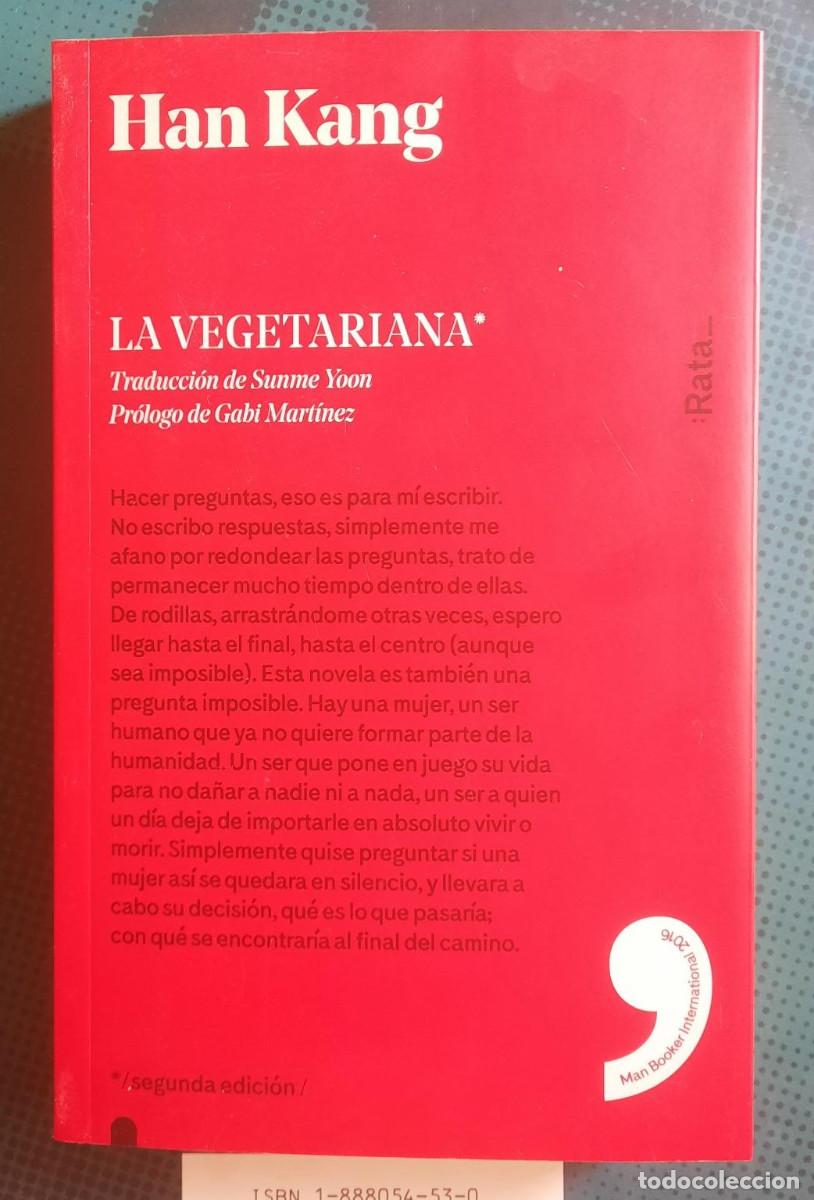 Libros de segunda mano: La vegetariana (Han Kang) Rata 2&ordf; Edici&oacute;n 2017