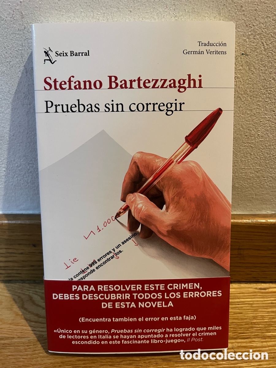 Libros de segunda mano: Stefano Bartezzaghi Pruebas sin corregir