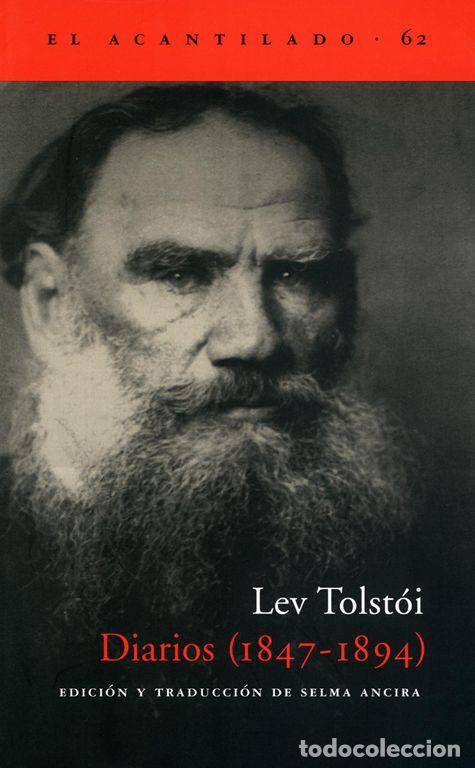 Libros de segunda mano: Diarios (1847-1894). - Tolstoi, Lev.