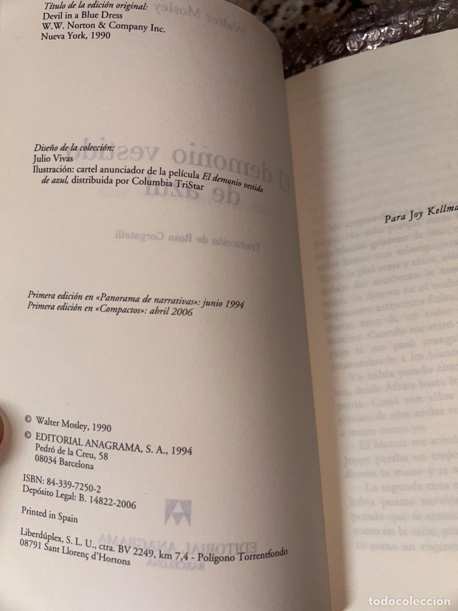 Libros de segunda mano: LIBRO NOVELA NEGRA MOSLEY - Foto 5
