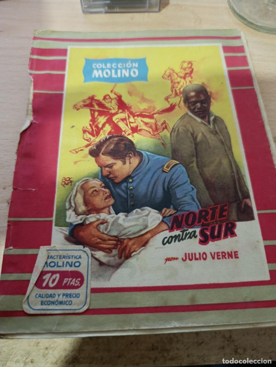 Libros de segunda mano: NORTE CONTRA SUR. JULIO VERNE. COLECCION MOLINO 1953 EST32B3