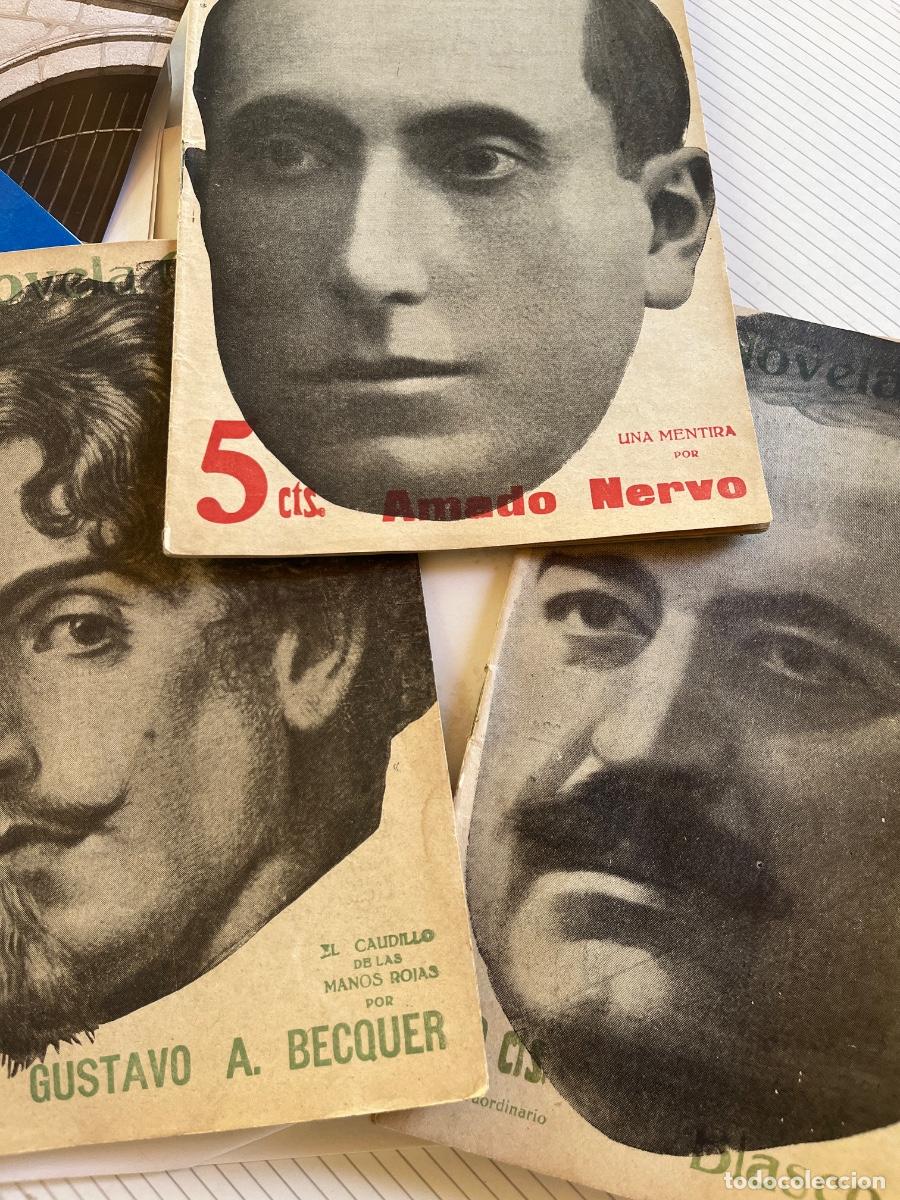 Libros de segunda mano: La novela corta- Becquer/A. Nervo/ Blasco Iba&ntilde;ez