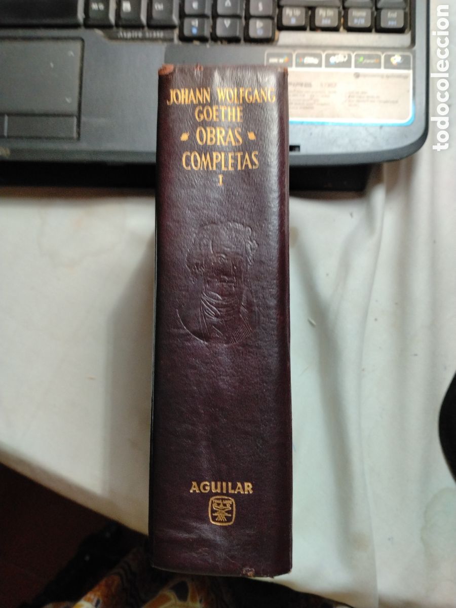Gebrauchte B&uuml;cher: JOHANN W. GOETHE - OBRAS COMPLETAS - TOMO I - AGUILAR 1963.