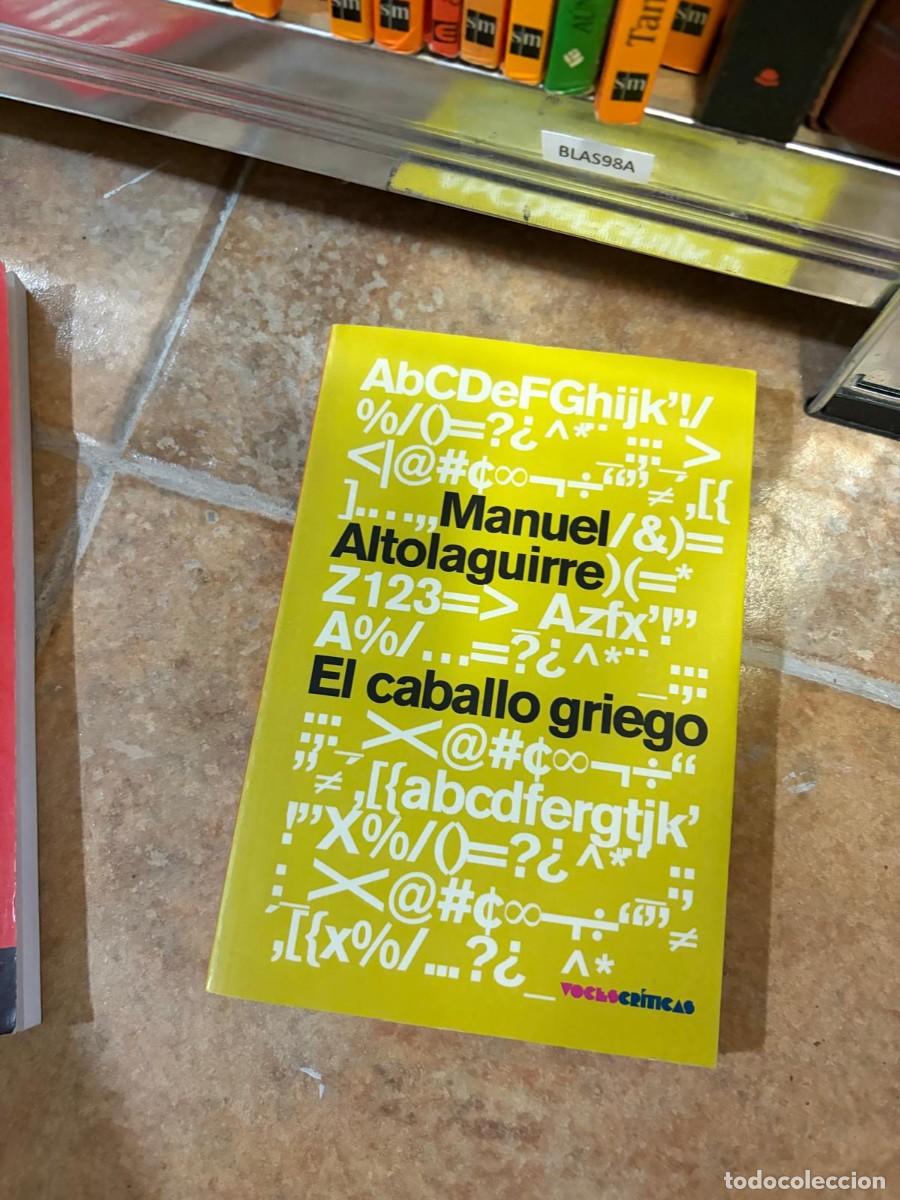 Libros de segunda mano: BLAS98A Manuel Altolaguirre El caballo griego Visor