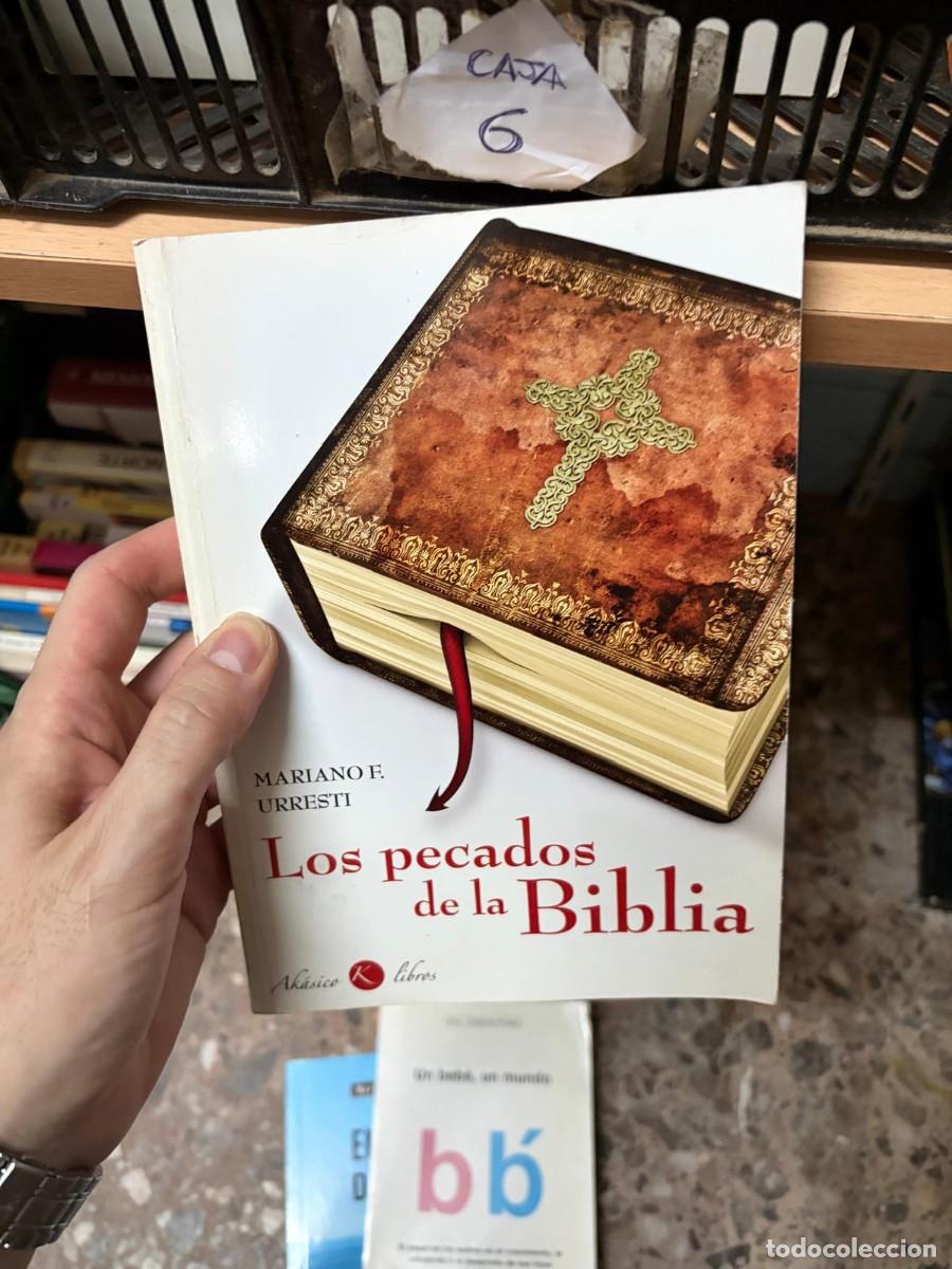 Libros de segunda mano: CAJA6 Mariano F. Urresti, Los pecados de la Biblia, Espejo de Tinta