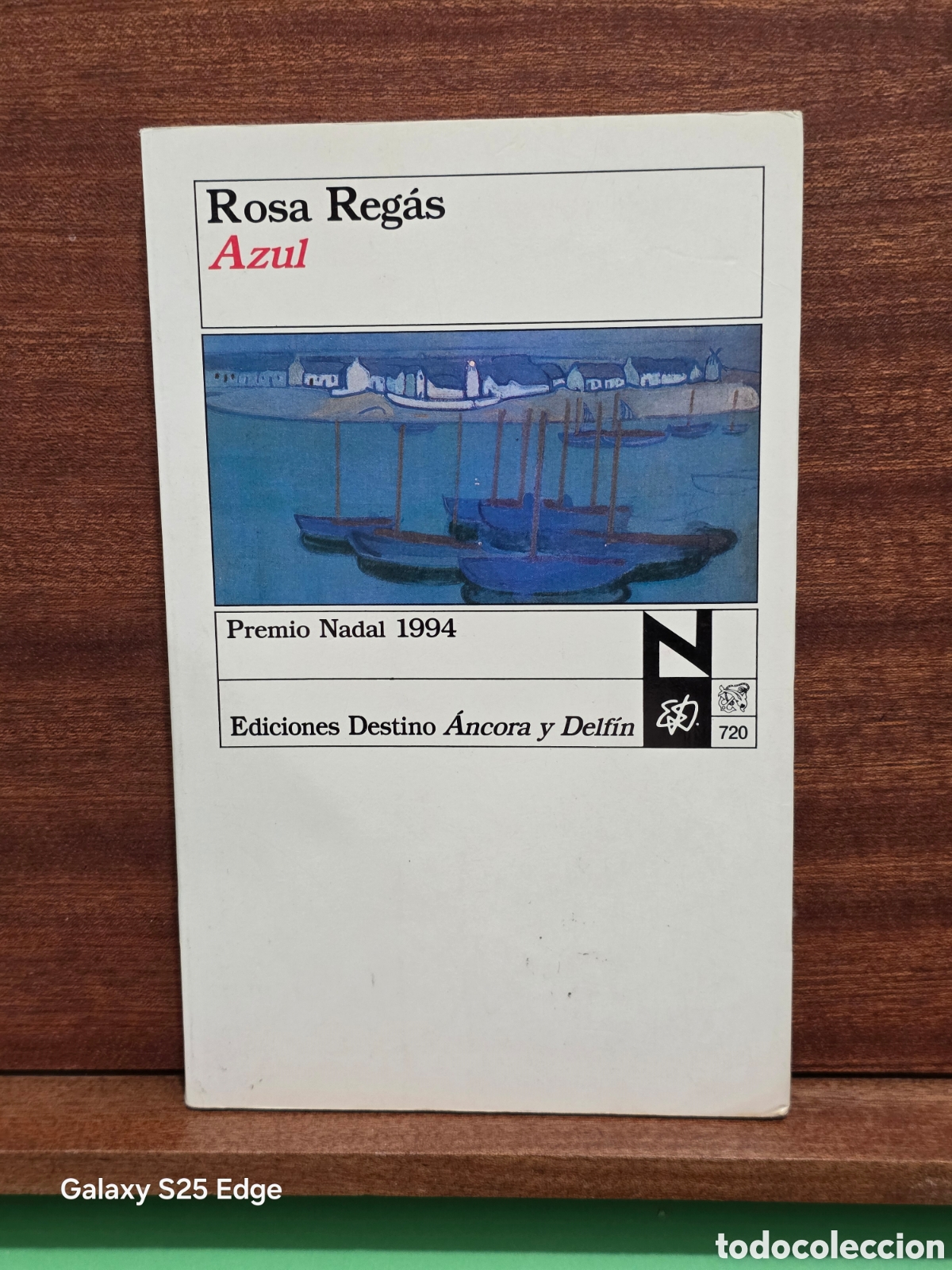 Libros de segunda mano: ROSA REG&Agrave;S...&rdquo;&rdquo;AZUL&rdquo;&rdquo;...PREMIO NADAL 1994...EDITORIAL 1994......