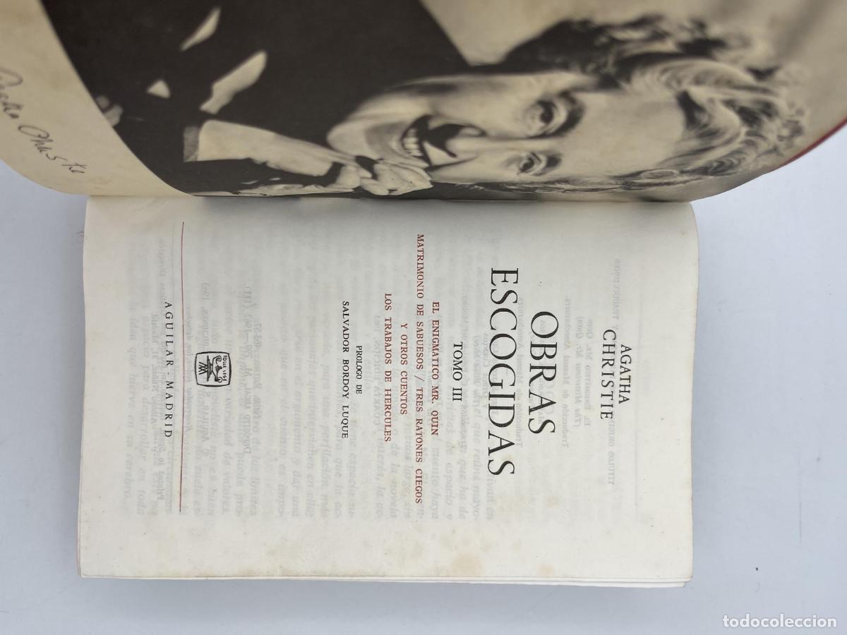 Libros de segunda mano: AGATHA CHRISTIE. OBRAS ESCOGIDAS - Agatha Christie