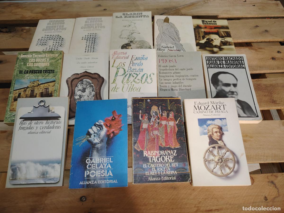 Libros de segunda mano: El Libro de Bolsillo (Alianza Editorial) Lote de 14 libros