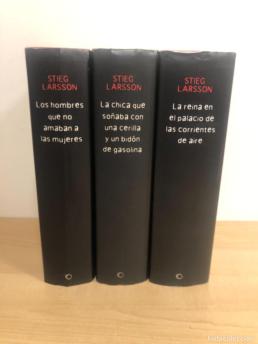 Libros de segunda mano: Los Hombres que no Amaban a las Mujeres La Chica que So&ntilde;aba y La Reina Coleccion Stieg Larsson