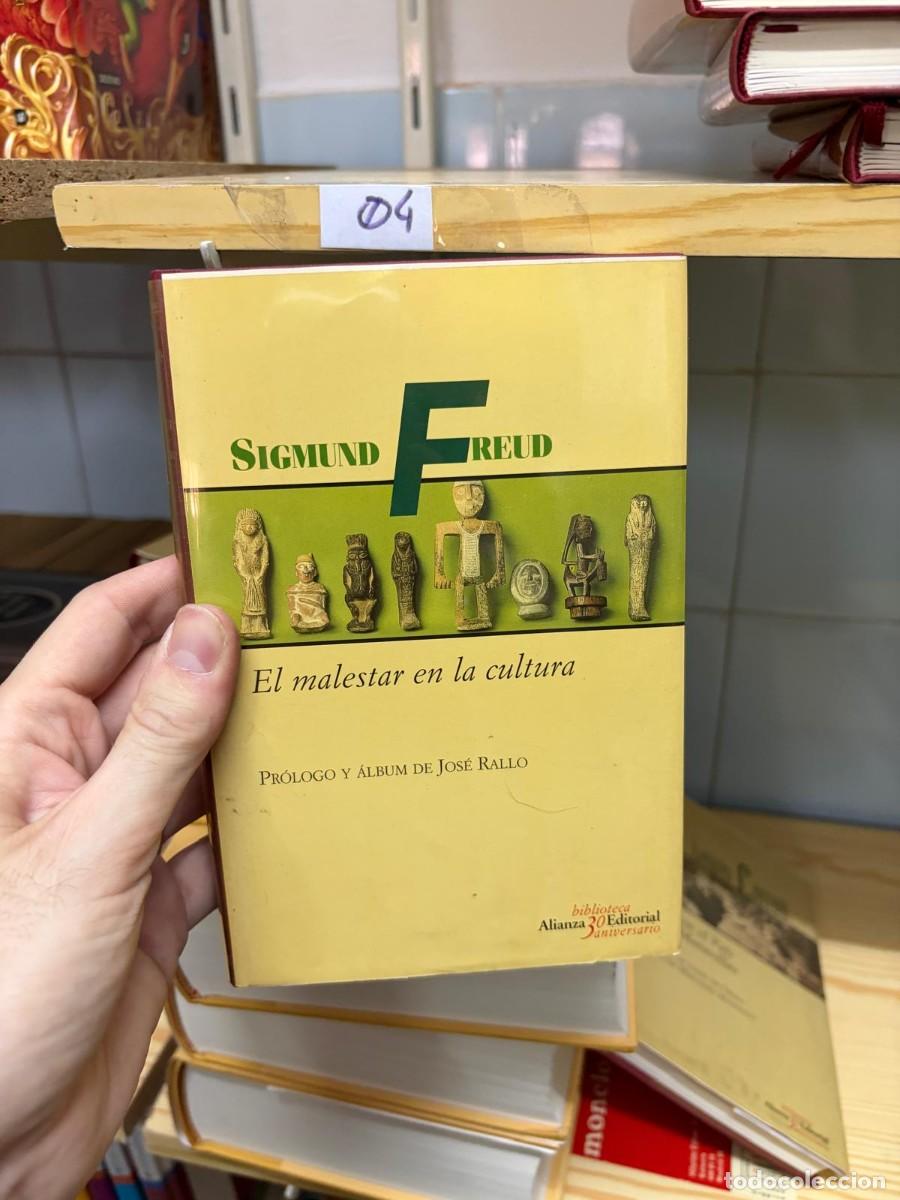 Libri di seconda mano: 04 Sigmund Freud, El malestar en la cultura, Alianza Editorial, Biblioteca 30 Aniversario.