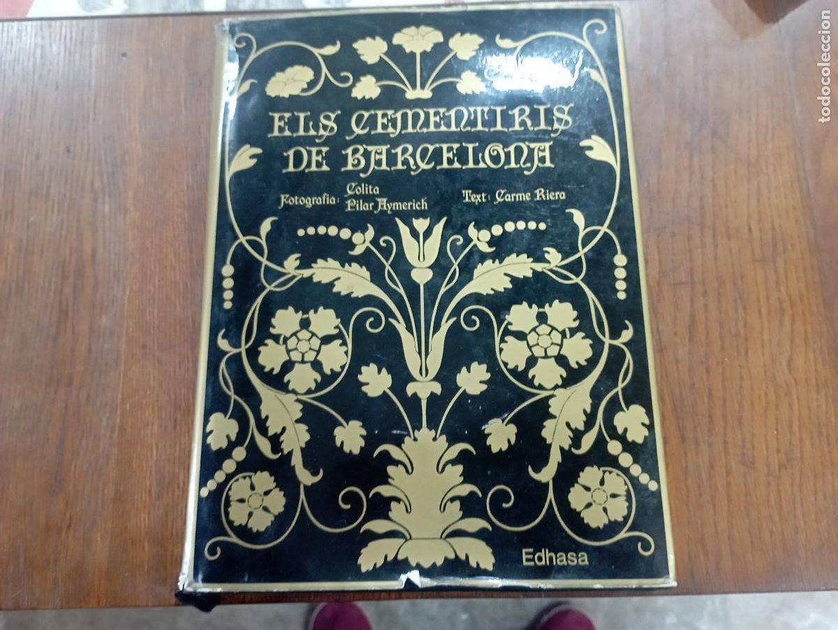 Libros de segunda mano: Els cementiris de Barcelona - Carme Riera fotos: Colita, Pilar Aymerich - BCNB