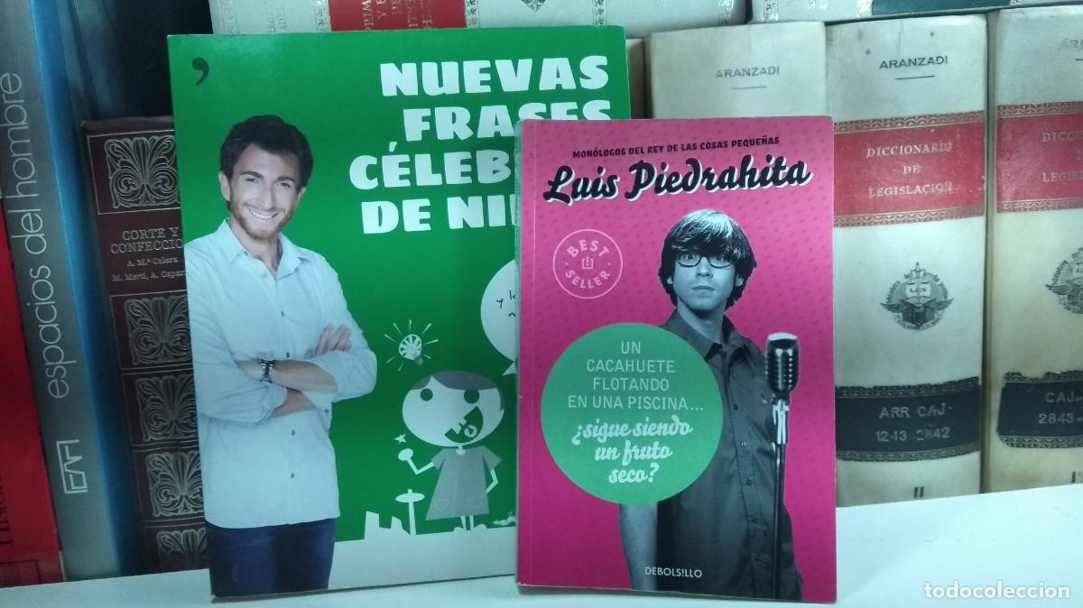 Libros de segunda mano: NUEVAS FRASES C&Eacute;LEBRES DE NI&Ntilde;OS / MON&Oacute;LOGOS DEL REY DER LAS COSAS PEQUE&Ntilde;AS. LUIS PIEDRAHITA.
