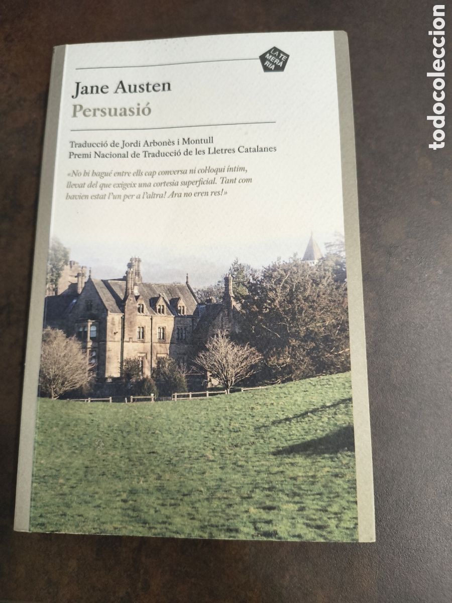 Libros de segunda mano: PERSUASIO DE JANE AUSTEN (LA TEMERARIA)