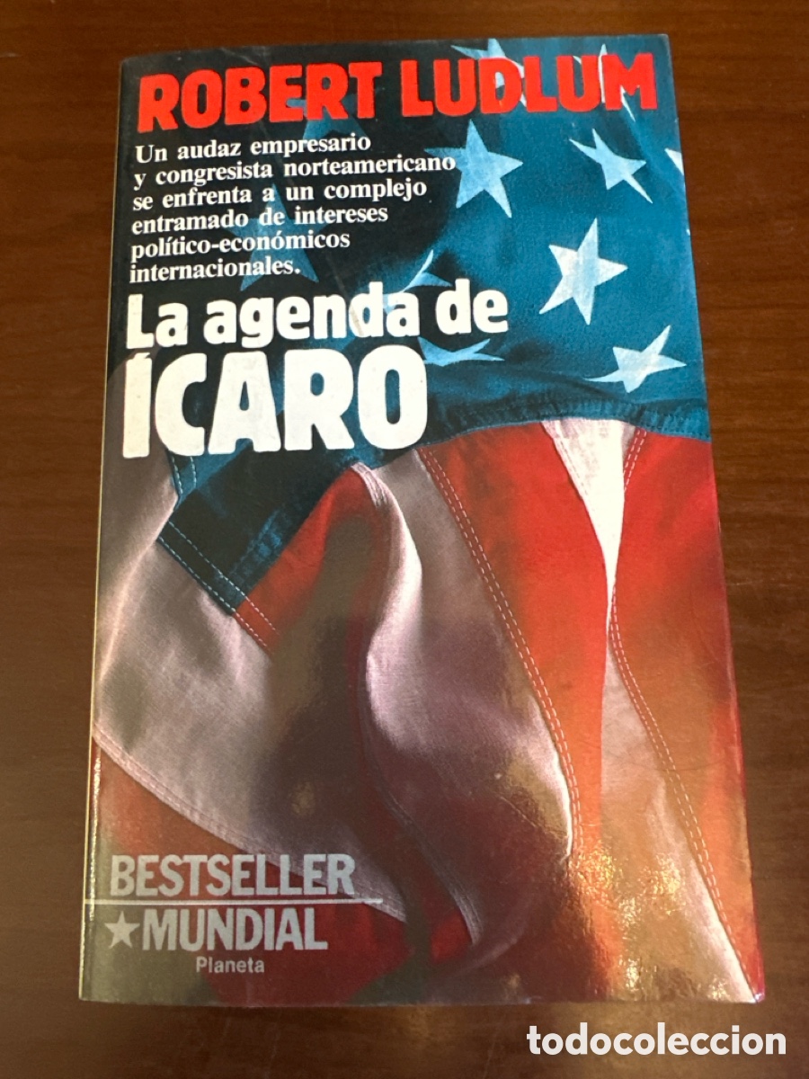 Libros de segunda mano: LA AGENDA DE &Iacute;CARO - ROBERT LUDLUM - PLANETA - BARCELONA - 1988
