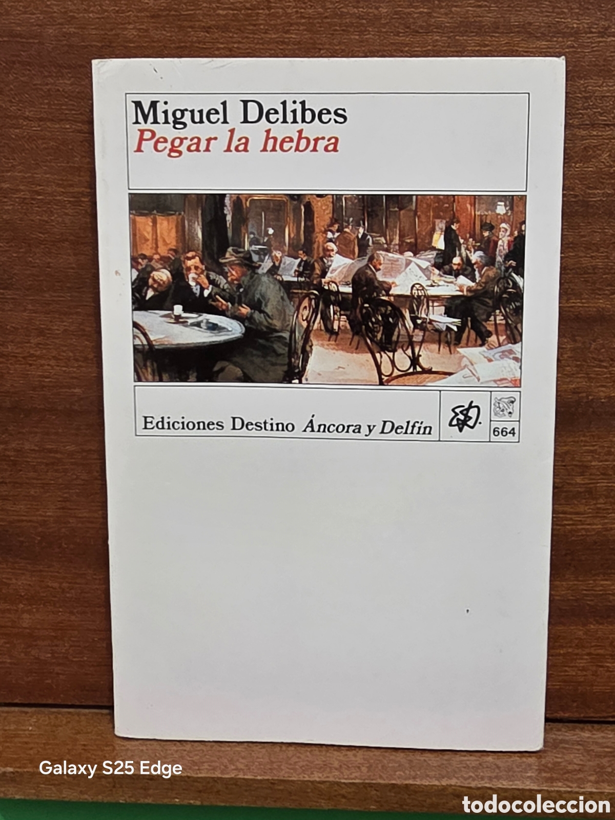 Libros de segunda mano: MIGUEL DELIBES...&rdquo;&rdquo;PEGAR LA HEBRA&rdquo;&rdquo;...EDICIONES DESTINO...1991...