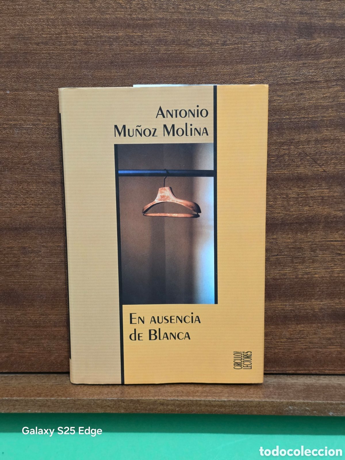 Libros de segunda mano: ANTONIO MU&Ntilde;OZ MOLINA...&rdquo;&rdquo;EN AUSENCIA DE BLANCA&rdquo;&rdquo;...CIRCULO DE LECTORES...2000...
