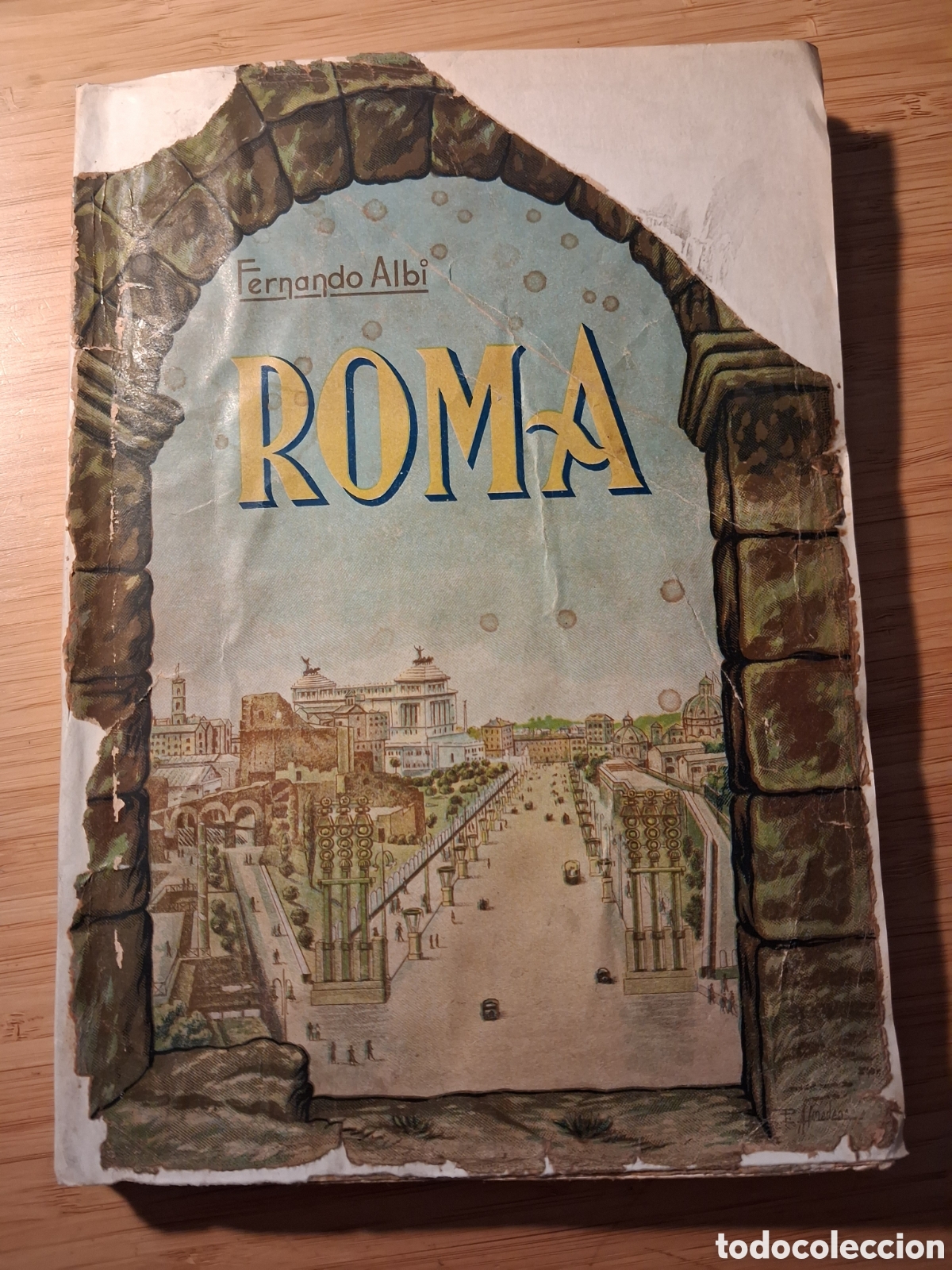 Libros de segunda mano: Roma, hojas sueltas de mi diario - Fernando Albi (Ceron y lib Cervantes 1939)