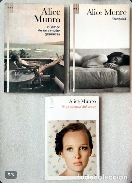 Libros de segunda mano: Alice Munro: Mi vida querida + Demasiada felicidad - Lumen, tapa dura