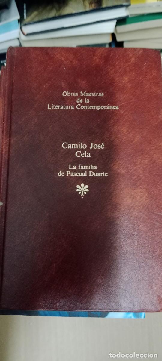 Libros de segunda mano: CAMILO JOSE CELA LA FAMILIA DE PASCUAL DUARTE LIBRO GG-BGA