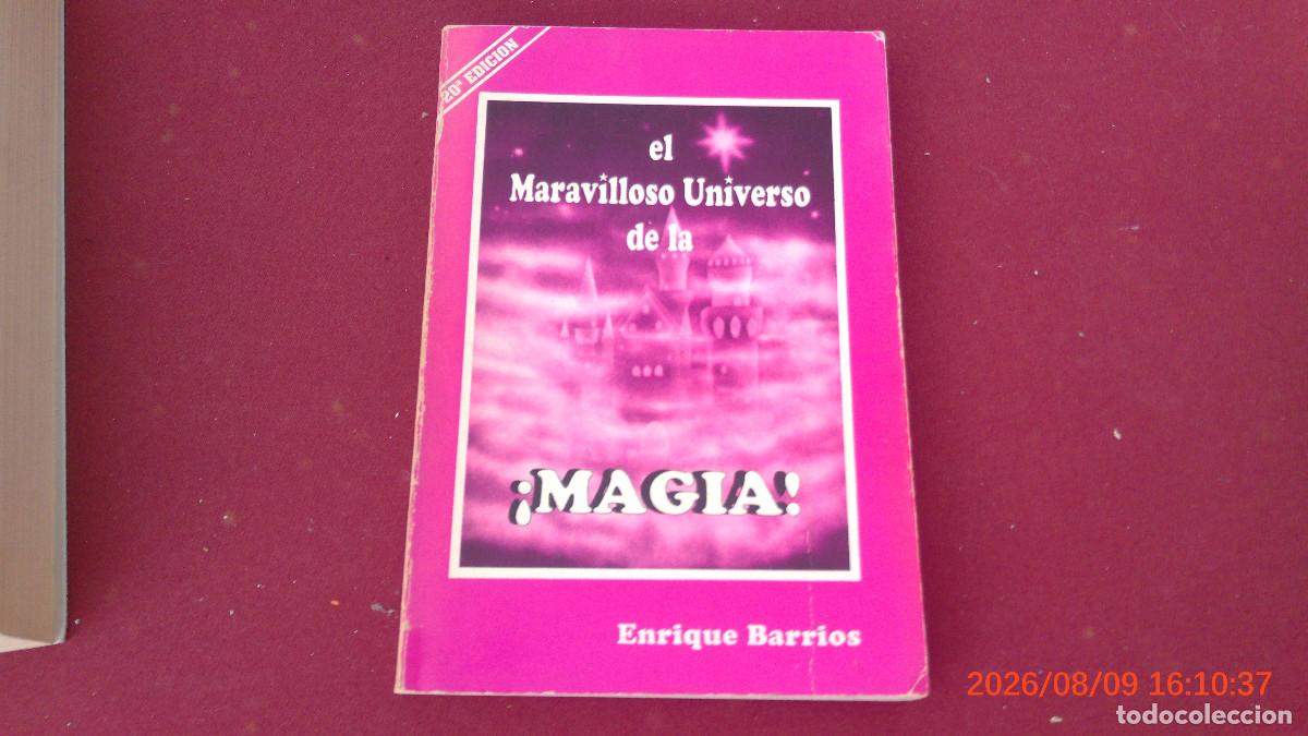 Libros de segunda mano: EL MARAVILLOSO MUNDO DE LA MAGIA ENRIQUE BARRIOS