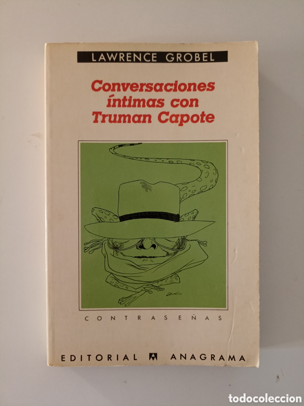 Libros de segunda mano: Lawrence Grobel - Conversaciones &iacute;ntimas con Truman Capote (Anagrama, 1986)