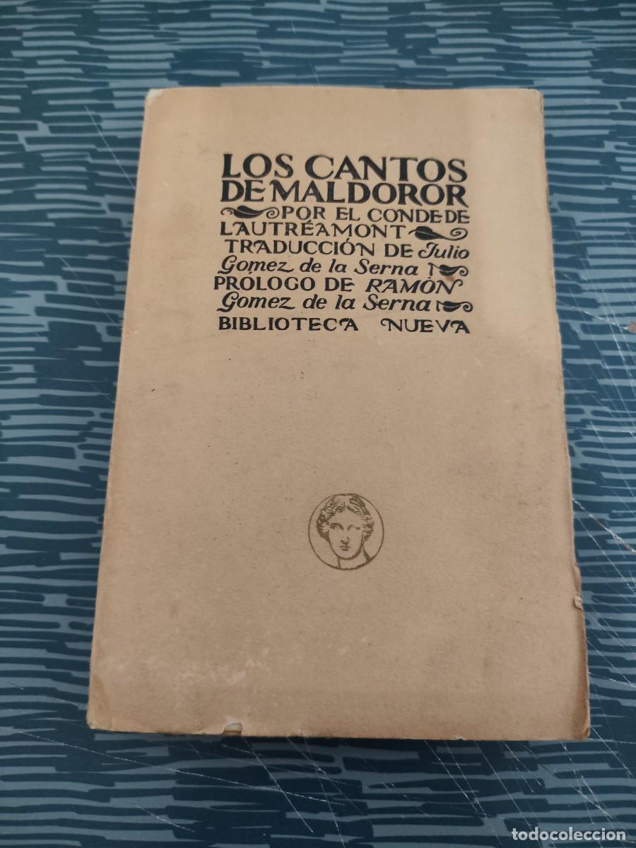 Libros de segunda mano: LOS CANTOS DE MALDOROR POR EL CONDE DE LAUTREAMONT, BIBLIOTECA NUEVA, INTONSO.