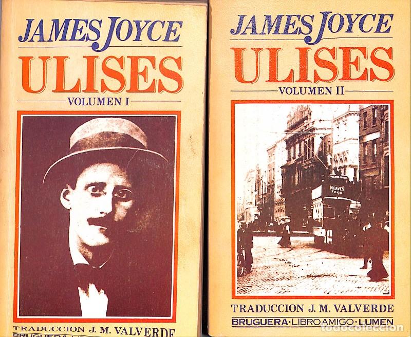 Libros de segunda mano: ULISES 2 VOLUMENES - Joyce, James - Editorial Bruguera